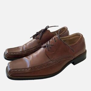 Stacy Adams Rich Brown Leather Oxfords Men’s Size 10